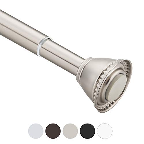 Amazer Shower Curtain Rod, 78110 Inches Extra Long RustResistant