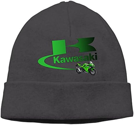 RiPoLo Kawasaki Logo Hip-Hop Beanie Cap Caps Hats Black