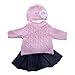 Wensltd Accessory Sweater Toys Doll Clothes Wardrobe for 18 Inch American Girl Doll (Pink)