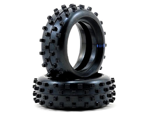 Schumacher Racing "Block" 1/10 Buggy Front Tires (2) (Blue)