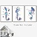 Colorful Mermaid Art Print Set of 3 (10