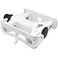 Origin8 Pro Track Light Fixed Gear White Bike Pedals (1 Pair)