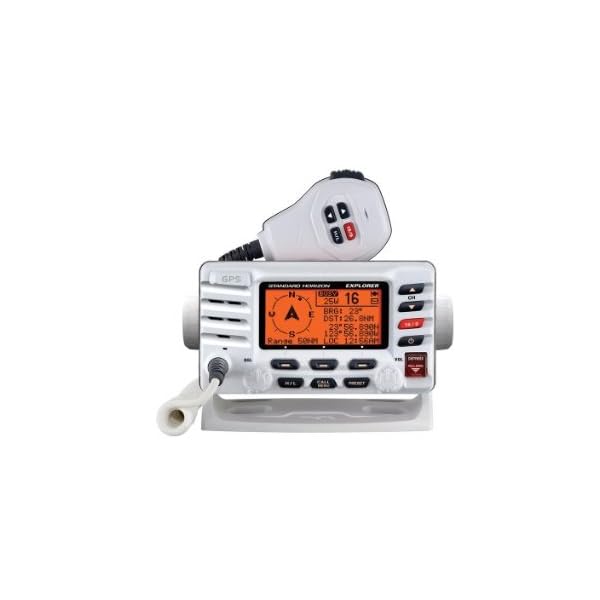 Standard-Horizon-Standard-Explorer-GPS-VHF-Marine-Radio-White