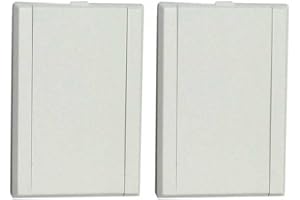 LEFITPA 2 Pack Central Vacuum Inlet Valve 775595V3W 120 Volt (5 1/8" Height x 3 7/16" Width x 1 1/2" Inner Diameter)