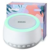 BABELIO Portable White Noise Machine, Rechargeable Sleep Sound Machine for Trave