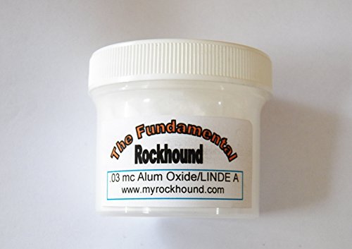 Fundamental Rockhound 4 oz .3 Micron Aluminum Oxide Linde A - Lapidary Rock Polish