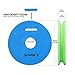 SAMSFX Tippet Holder Fly Fishing Gear for Line Leader Organizer Storage Accessories (B:10PCS Rigging Foams Multicolor - 70mm)