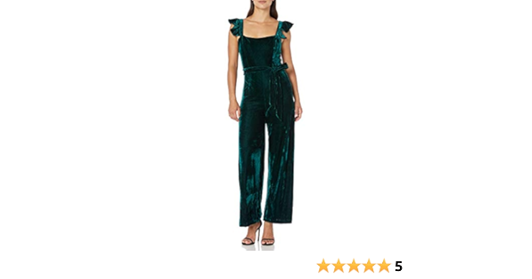 velvet jumpsuit petite