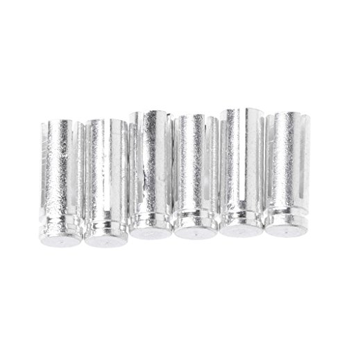 ULKEME 6 Pcs Dart Flight Protector Aluminum Alloy Material Silver - Thumbnail 6
