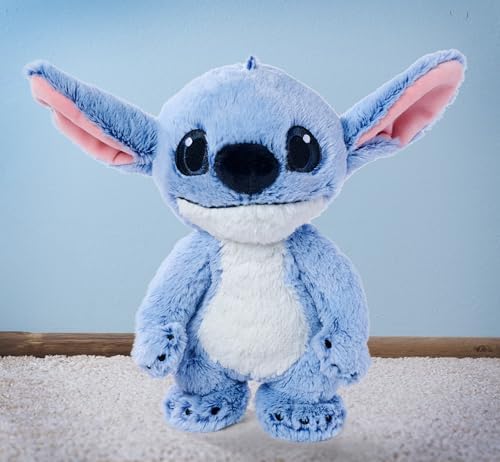 Disney Live Action Stitch 25 cm, peluche morbido e realistico, per bambini sin dai primi mesi di vita