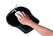 Fellowes Easy Glide Gel Mouse Pad Wrist Rest - Black (93730)