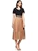 Amoretu Womens Short Sleeves Casual Classic Midi Dress for Summer Large