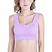 ZL Magic Women Wireless Light Bra Tops Seamless Comfort Yoga Bralette Top Removable Padded Underwear
