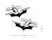 Liftstyle Jewelry Covink Black Batman Mark Metal Cufflinks Men's French Shirt Cuff Links for Groom Wedding Dress