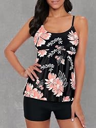 Womens Tankini Swimsuits Two Piece Swimsuits