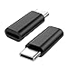 USB-C Adapter (Female) to USB Type C (Male) - Charging Adapter for Galaxy S10 Note 9 Pixel 3 and More