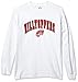 Elite Fan Shop White Basic Long Sleeve College Arching T-Shirt