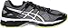 ASICS Men's Gel Kayano 22 Running Shoe, Charcoal/Silver/Lime, 9 M US