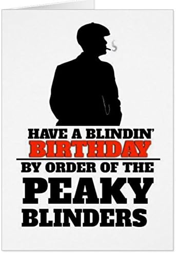 Peaky Blinders BIRTHDAY CARD