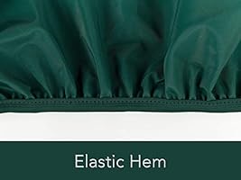 Amazon Com Covermates 11 Foot Patio Umbrella Cover 42 Circ X 76h Classic 12 Gauge Vinyl Elastic Hem For Secure Fit Storage Pouch Weather Resistant Green Garden Outdoor