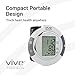 Vive Precision Blood Pressure Cuff Wrist - Automatic BPM - Digital Monitor BP Tester Machine - Portable, Accurate, Electronic, Home Meter Device - Auto Heart Reader for Pulse Rate - 1 Size Fits Most