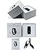 Kassica Waterproof Health Fitness Tracker with Heart Rate monitor Activity Smart Bracelet Wireless Wristbands Bluetooth Smart Watch Pedometer for IOS Android SmartPhone IPAD/Iphone (Black)