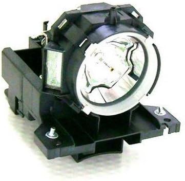 QueenYii DT00871 Compatible for HITACHI CP-X705 Replacement Projector Lamp with bulb inside