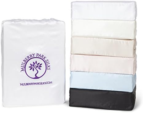 King Silk Sheet Set (17" Pocket) - Pink - DELUXE 22 Momme 100% Pure Mulberry Charmeuse Natural Bedding - OEKO-TEX Certified - Seamed