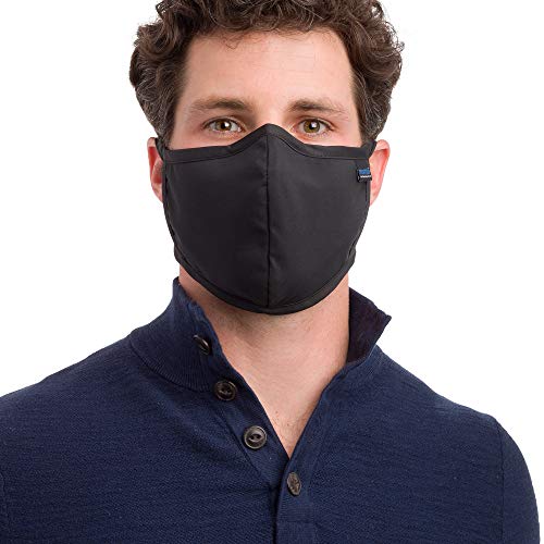 Mambe ReUsable Fabric Face Mask, Adjustable and Easy on the Ears