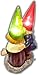 Loving Couple Garden Gnome Holding Hearts and Flower Garden Solar Light