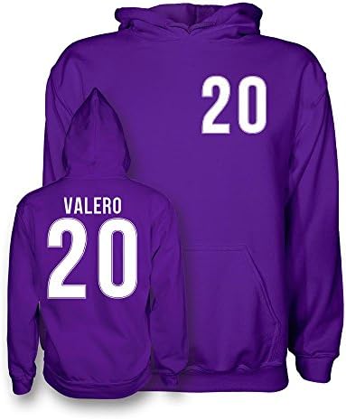 Valero 20 Fiorentina Style Hoodie 15/16 (Purple/White)