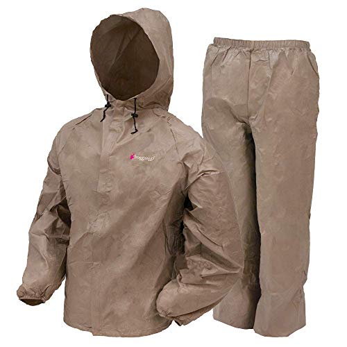 frogg toggs Damen Standard Ultra-Lite2 wasserdichter atmungsaktiver Regenanzug, Khaki, Größe S