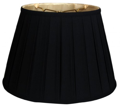 Royal Designs Empire English Pleat Basic Lamp Shade Blackgold 10 X 145 X 10