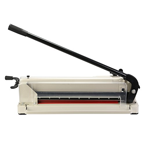 Superland 17 Inch A3 Paper Cutter Capacity 80g 400 Sheet Capacity Industrial Paper Cutter Commercial Metal-Base A3 Trimmer (858-A3 Manual ) - Thumbnail 4