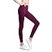 VFUN Sports Yoga Pants Women High Waist Tummy Control Running Leggings Hidden Pocket