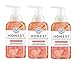The Honest Company 9 fl. oz. Honest Foaming Hand Soap in Grapefruit Grove, ( Pack of 3)