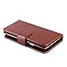S5 Case, Galaxy S5 Case, Joopapa Galaxy S5 Luxury Fashion Pu Leather Magnet Wallet Credit Card Holder Flip Case Cover with Built-in 9 Card Slots for Samsung Galaxy S5 / Galaxy Sv / Galaxy S5 I9600 (Brown)
