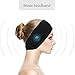 AGPTEK Headband Headphones, Sleep Headphone with Soft Lycra Mesh Lining, Volume Control and Bag for Sleeping, Sports, Air Travel, Snoring, Insomnia, Meditation & Relaxation, Black