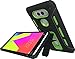 LG V20 Case, Heavy Duty Dual Layer [Kickstand Series] Internal Hard ABS Protection Phone, External Silicone Rubber Shockproof with Kickstand LG V20 Phone Case Cover (Green Black)