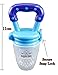 Boppin Baby Silicone Nipple Food Feeder/Teether with E-Book, Blue, 11-cm