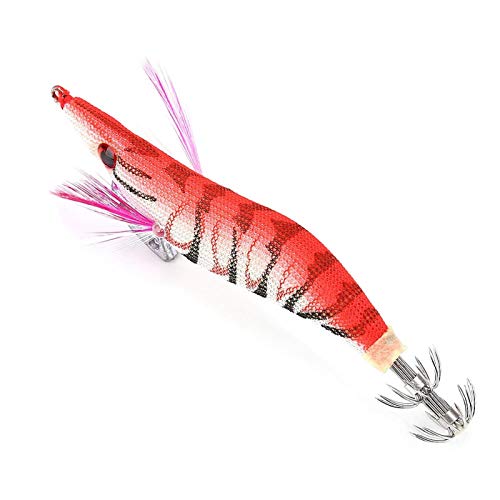 DAUERHAFT Angelköder Jig Luminous Squid Hook ABS Kunststoff Nachtfischköder für das Angeln im Freien – Bild 6