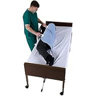 Patient Aid Positioning Bed Pad with Handles | Draw Sheet for Hospital Bed