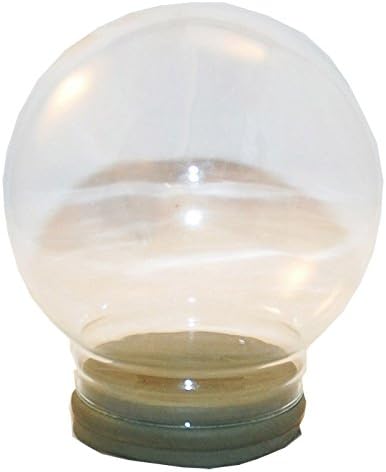 40007 Snowglobe for You - Do It Yourself (DIY) Replacement Glass 4.7 inch diameter.
