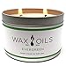 Wax and Oils Soy Wax Aromatherapy Scented Candles (Evergreen) 16 Ounces. Singlethumb 4