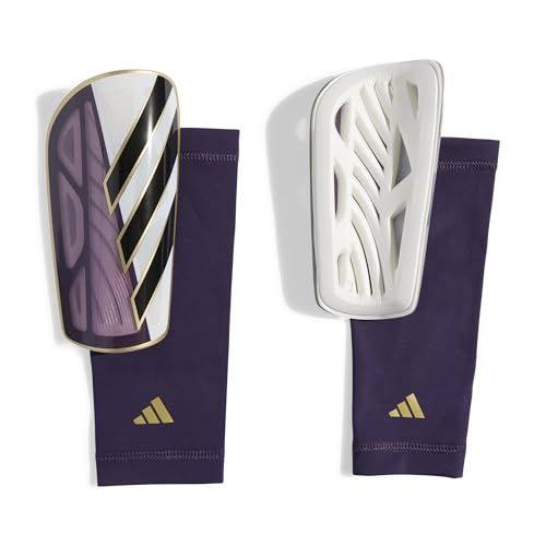 Adidas Unisex TIRO SHINGUARD League, Aurora Plum/White/Gold met./Black, M