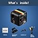 Spy Camera, DOTSOG Upgraded 1080P Portable Hidden Camera Mini Camera HD 1080P/720P Spy Home Security Wireless Cameras with Night Vision Motion Detection for Home, Car, Drone, Office