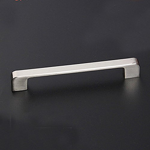 Angela-homestyle™ Edelstahl Möbelknopf Möbelgriff Schrankgriff Schubladengriff Küchengriffe Griffe (128mm, Edelstahloptik)