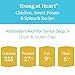 Solid Gold - Young at Heart Senior Dog Food with Real Chicken - Grain Free Dry Dog Food for Sensitive Stomachs - Antioxidant Rich Formula for Immune Support and Overall Health