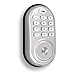 Yale Real Living Keyless Push Button Deadbolt in Satin Nickel (Standalone) (YRD210-NR-619)