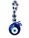 Blue Evil Eye Hanging Decoration Ornament for Protection (with a Betterdecor Pouch)-012
